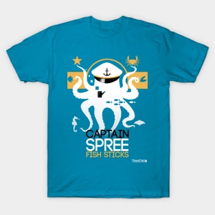 Captain Spree Fish Sticks T-Shirt